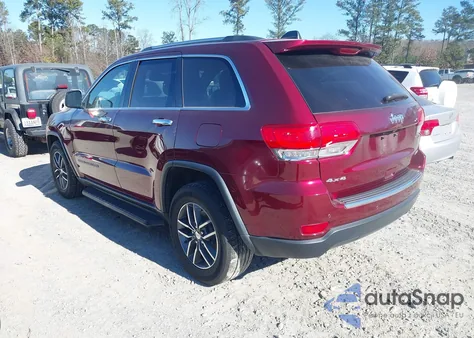 2018 Jeep Grand Cherokee Limited 4X4 из США, поврежденный, VIN 1C4RJFBGXJC308620